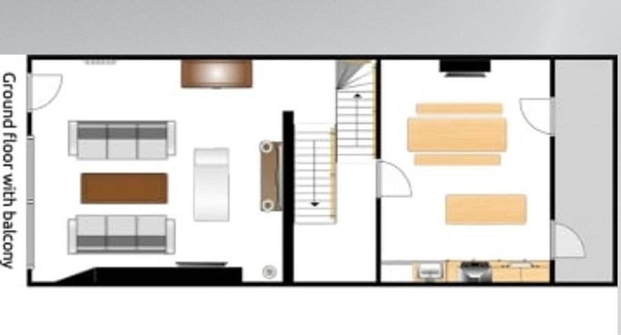 Floor Plan 1 the Granary hen party house 