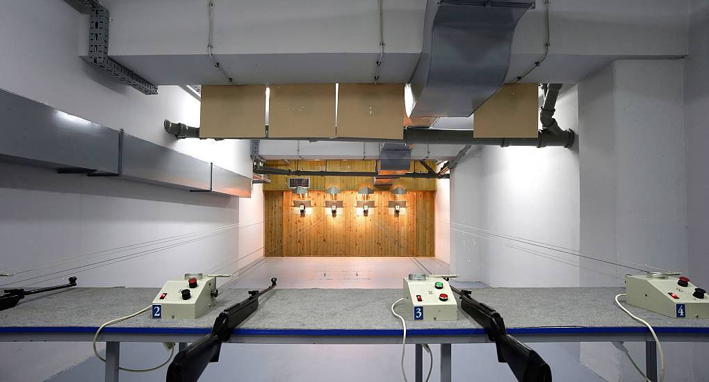 Indoor Air Rifle range