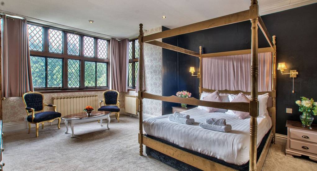 Large window in Double bedroom