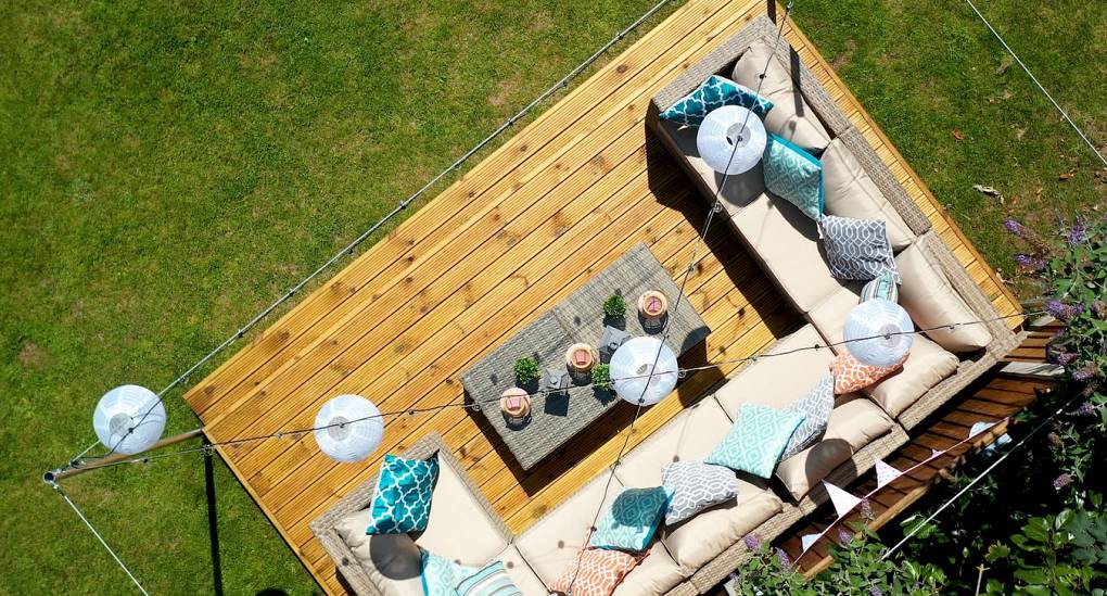 Outside seating area
