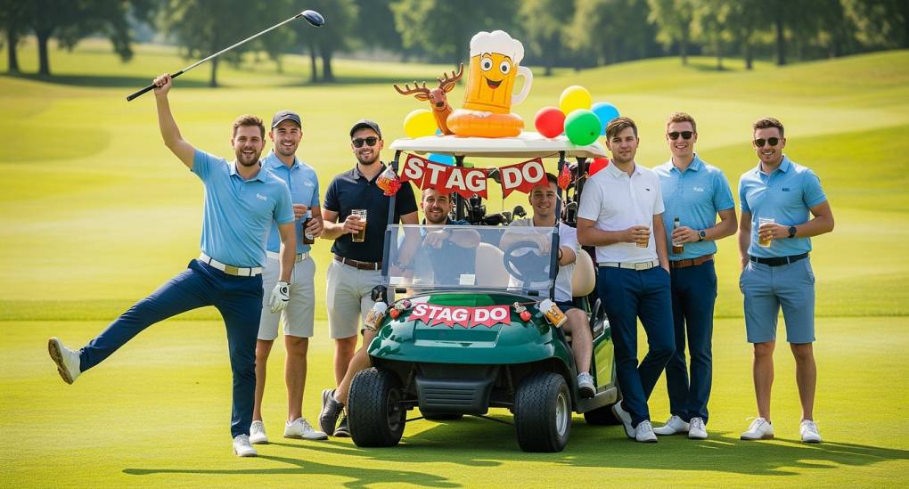 Golf is a popular Benidorm stag party activity.