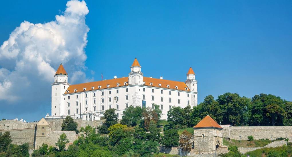 Bratislava Castle is the cities iconic landmark