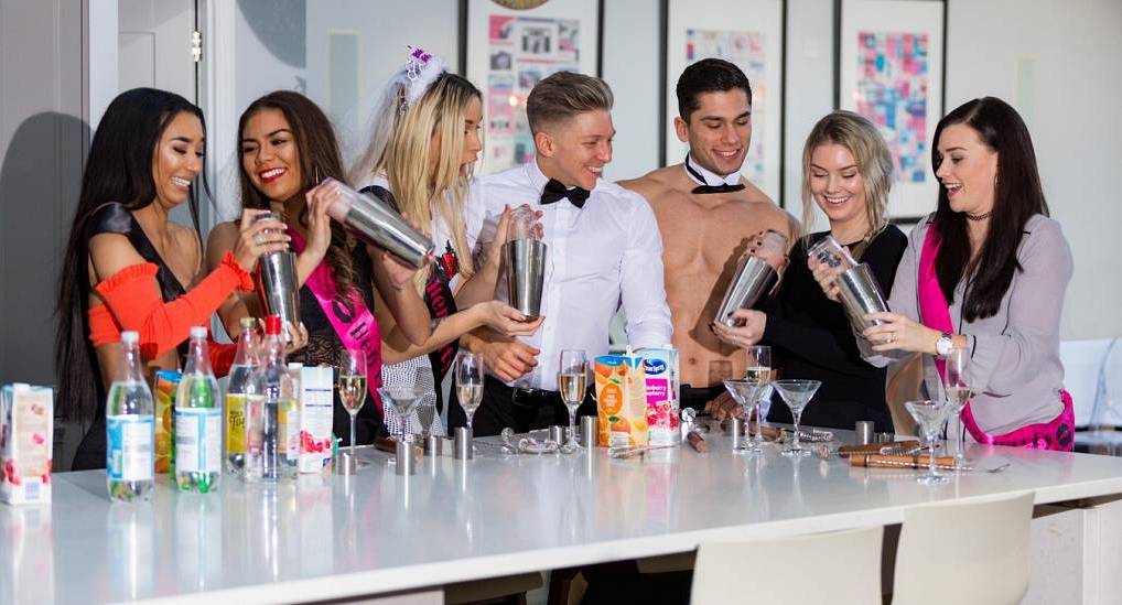 Cheeky butler private cocktail making on your hen do Chester