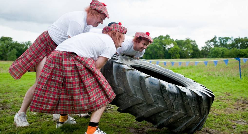 Mini highland games is available in Cologne!