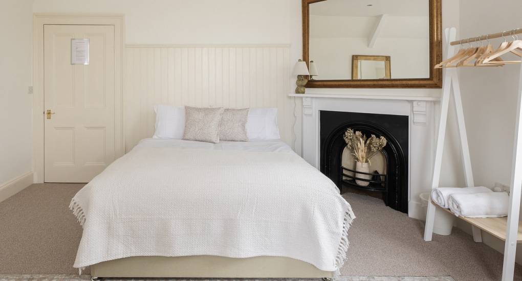 Bedroom two at the Hot Tub Charm Party House in the Cotswolds