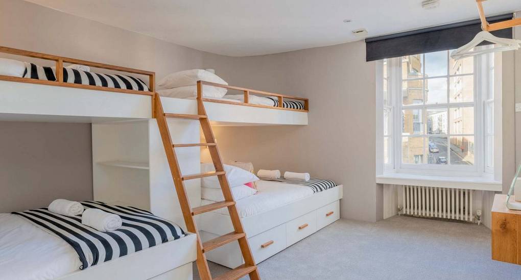 this cleaver bedroom offer comfortable bed arrangements in Celebrate Brighton