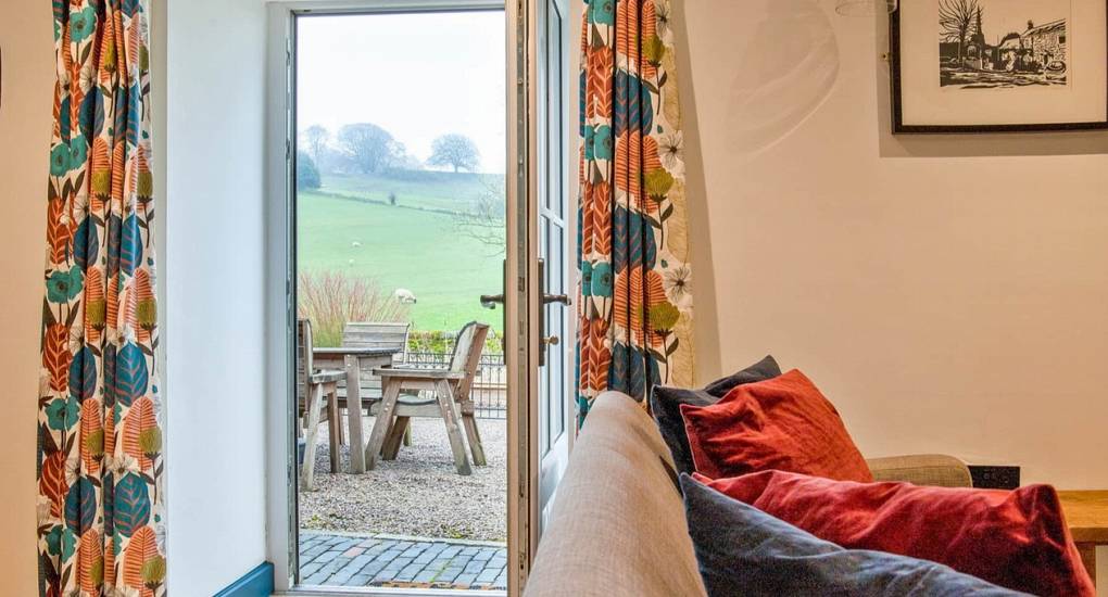 Stunning countryside views from the doorstep of your luxury hen party cottage at Lathkill Escape.