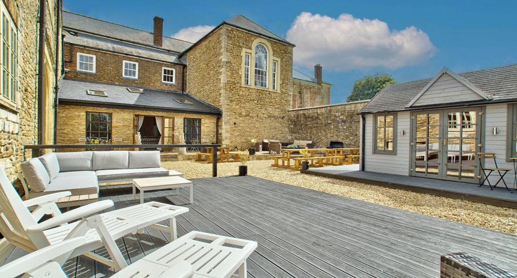 Decking and bench seating