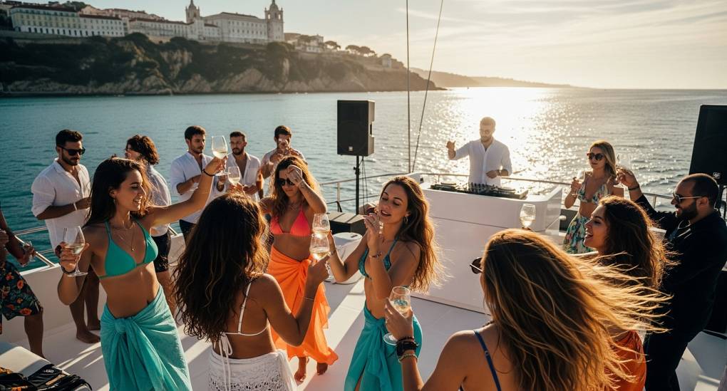 Cruising and Crooning hen package - The Boat Party