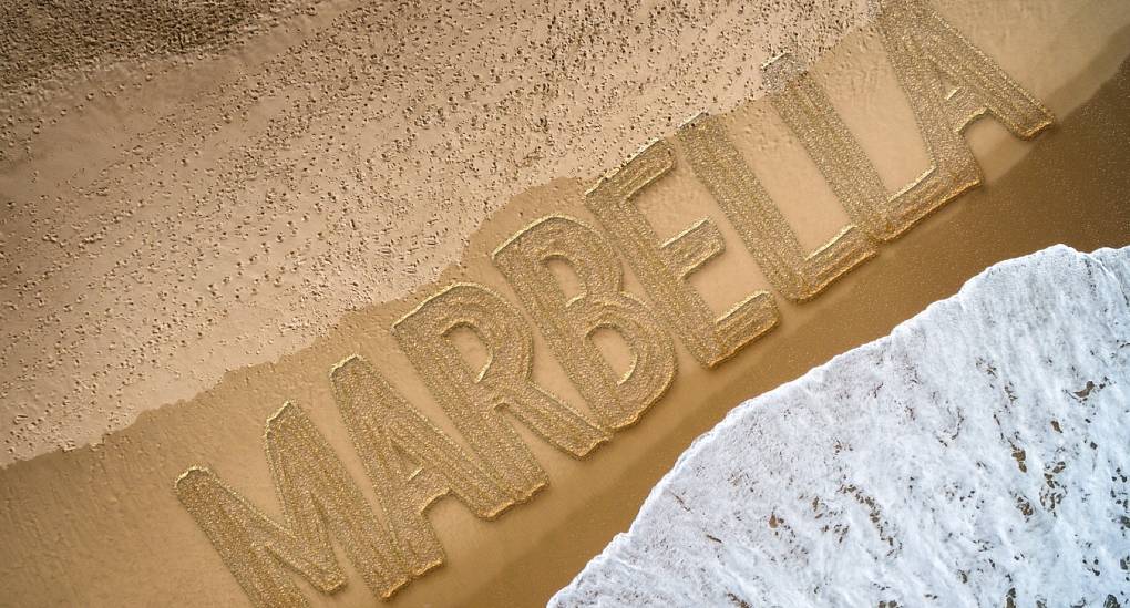 Marbella sand art