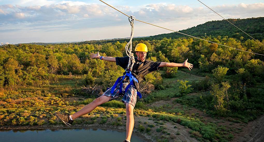 Zipline is an exhilarating stag do activity