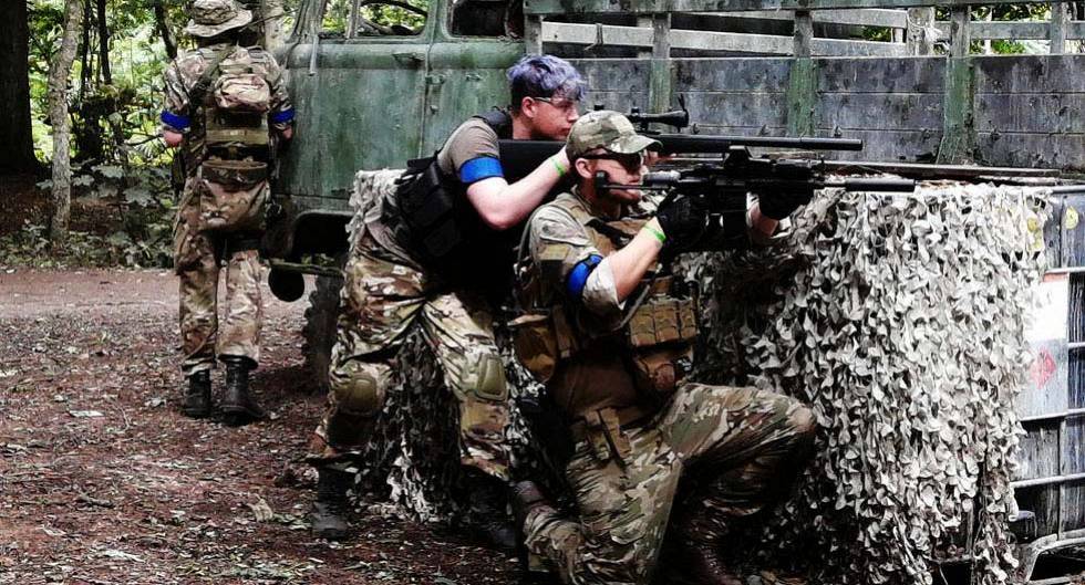 Airsoft offers a realistic battle experience for Oxford stag dos