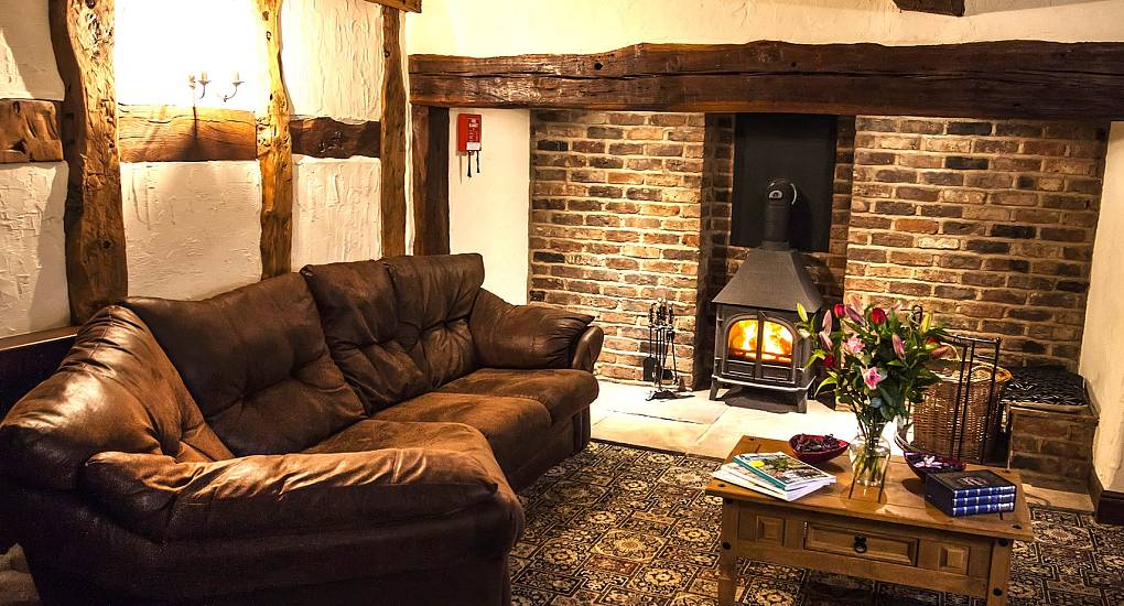 The Rural Retreat offers a lovely snug lounge with fire place