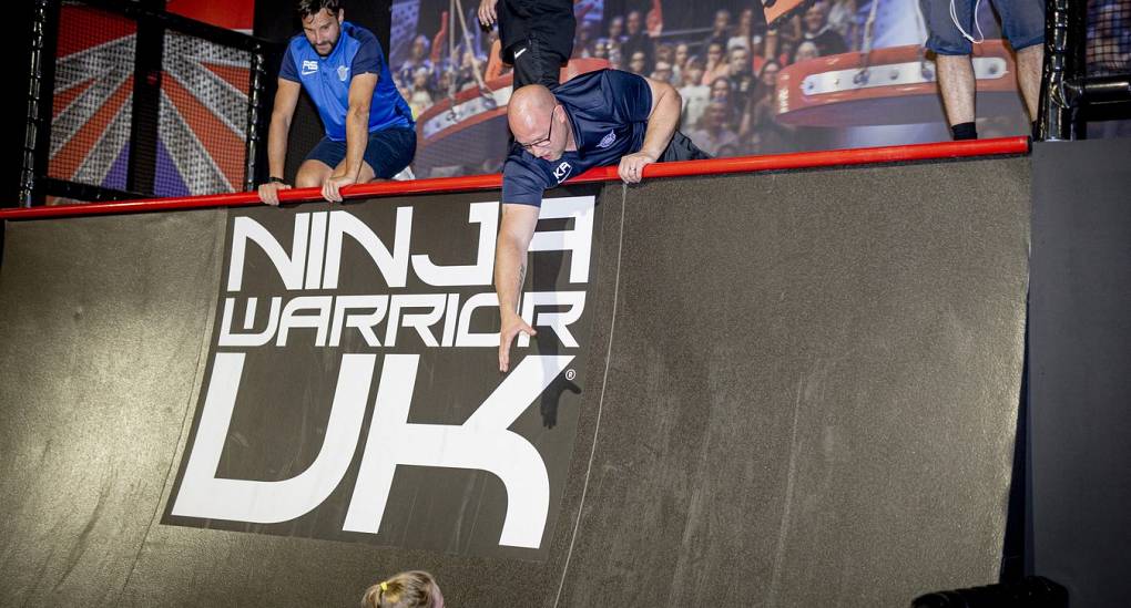 Stag weekend Ninja Warrior course 
