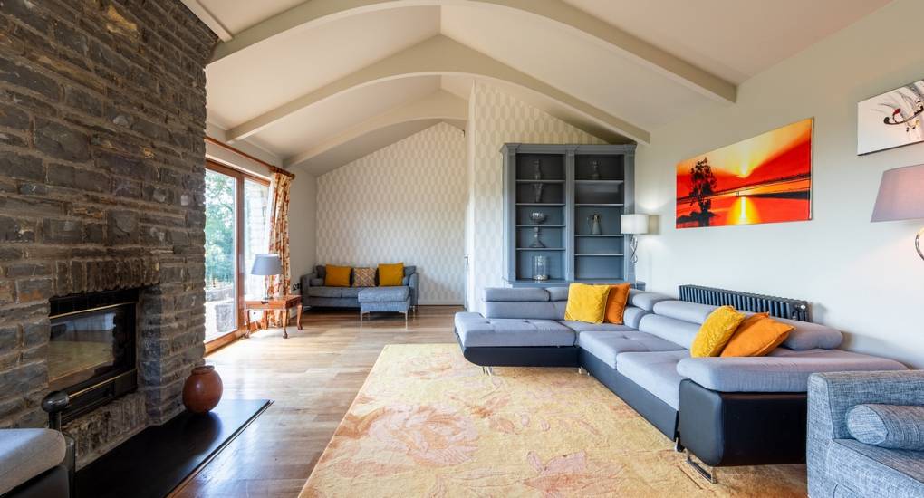Lounge area ta the Retreats Bristol hen party house