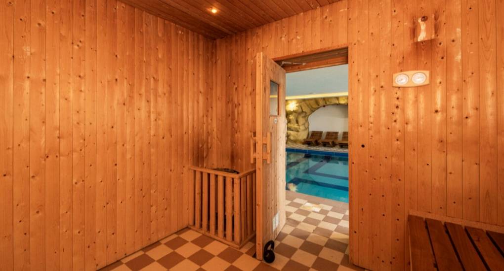 The Sauna at the Chessington Castle Party House