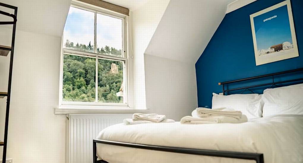 A lovely bright double bedroom in the Wye House,  providing a relaxing environment 
