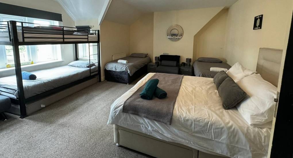 Large rooms make your hen or stag group comfortable throughout your stay