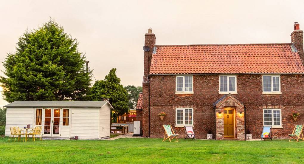 Garden and house view 