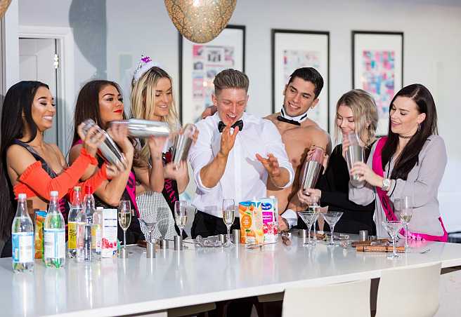 Cocktail Making and Cheeky Butler